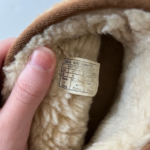 Ugg Classic Mini Idyllwild Chestnut Spotted Boots Size 8 - Picture 6 of 10